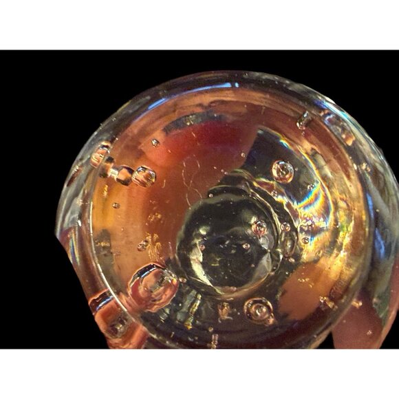 Bubble Ball Bottom Base Shot Cordial Glasses Multi-Color, Set Of 6 - Picture 7 of 16